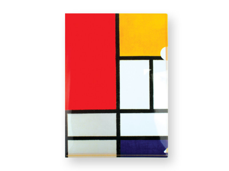 Funda portadocumentos de plástico, tamaño A4, Mondrian