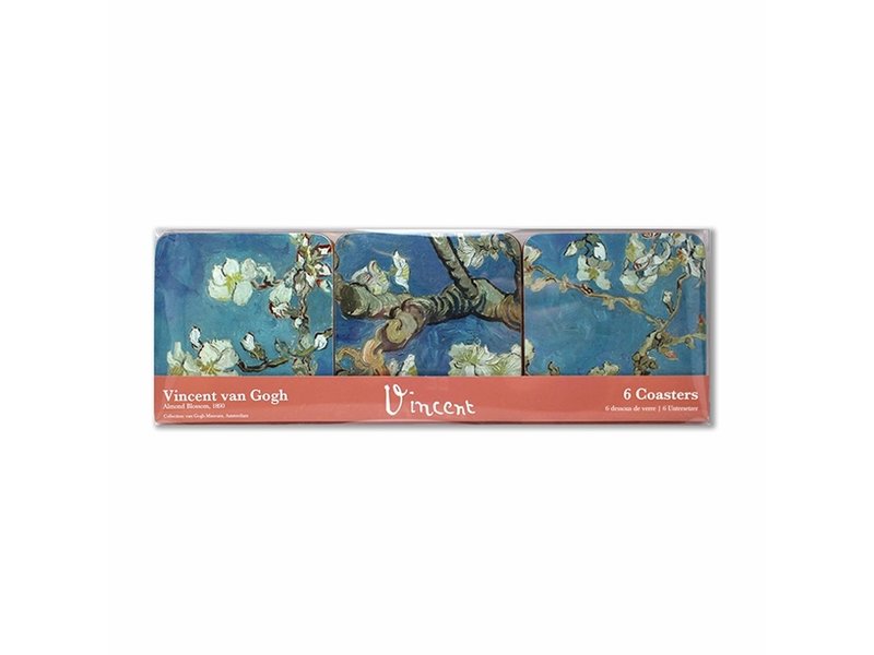 Coasters, Almond Blossom, Van Gogh