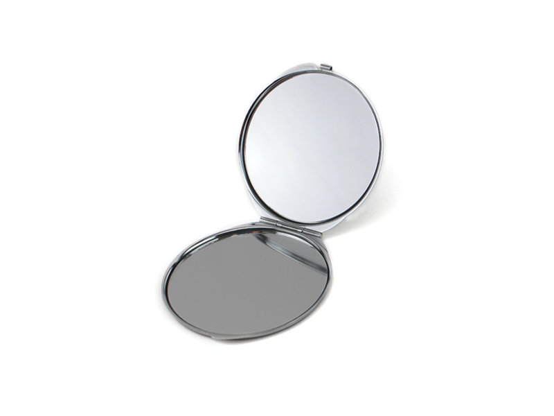 Folding Pocket Mirror, Delftblue Tiletableau