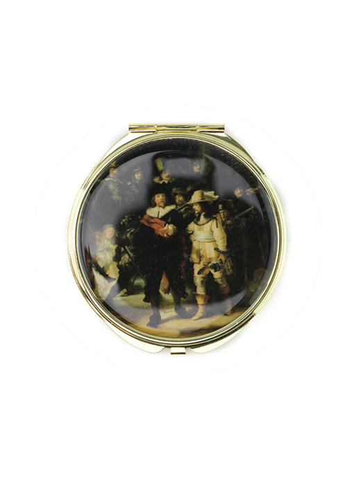 Folding Pocket Mirror, The Nightwatch, Rembrandt