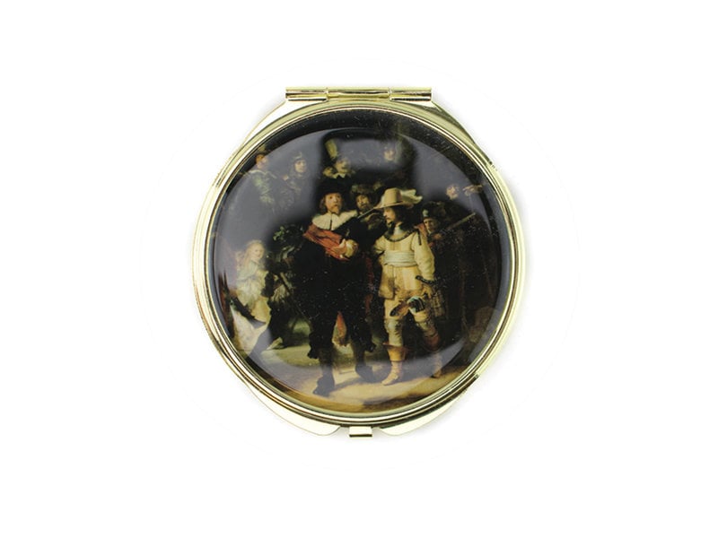 Folding Pocket Mirror, The Nightwatch, Rembrandt