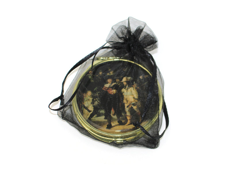 Folding Pocket Mirror, The Nightwatch, Rembrandt