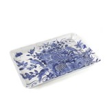 Mini tray, 21 x 14 cm, Delft blue birds