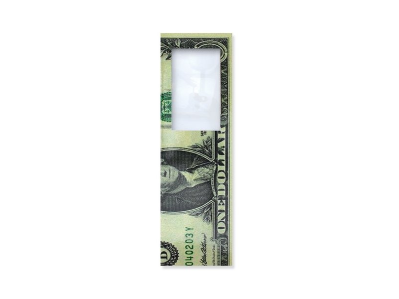 Magnifying Bookmark,  1 Dollar