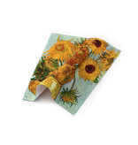 Lens cloth, 15 x 15 cm, Sunflowers, Van Gogh