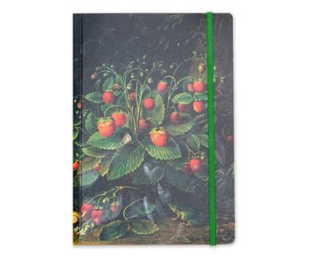 Softcover-Notizbuch, A5, Schlesinger, Erdbeeren