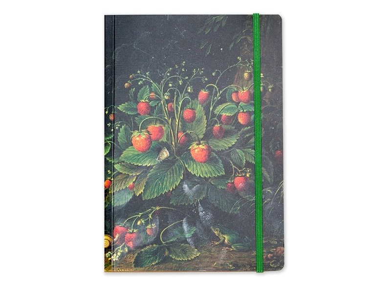 Carnet à couverture souple, A5, Schlesinger, Fraises