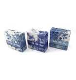 Soap, set of 3 pieces, Delft blue tiles