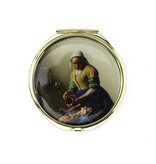 Folding Pocket Mirror, The Milkmaid, Vermeer