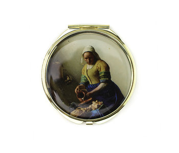 Klapspiegeltje, Het melkmeisje, Vermeer