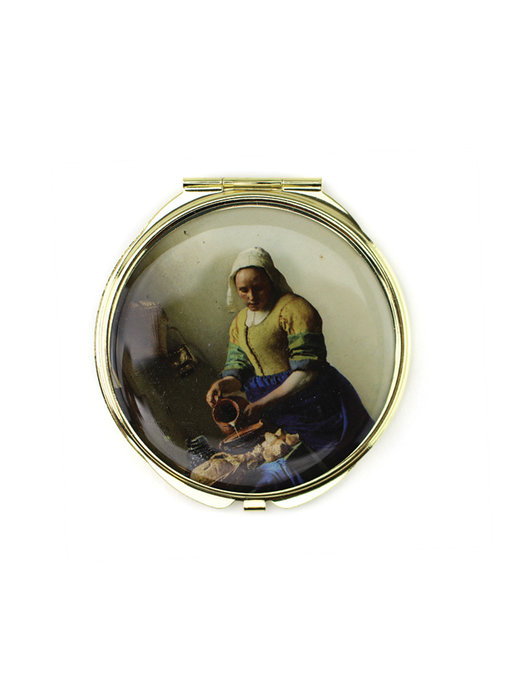 Folding Pocket Mirror, The Milkmaid, Vermeer