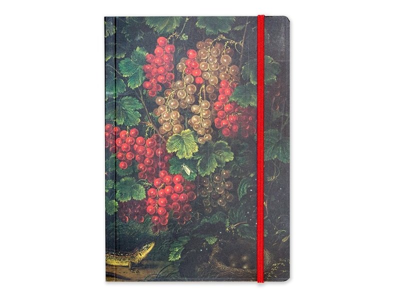 Cuaderno de tapa blanda, A5 Schlesinger, grosellas