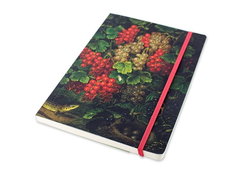 Cuaderno de tapa blanda, A5 Schlesinger, grosellas