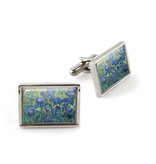 Cufflinks, Irisses, Van Gogh