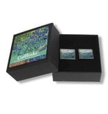 Cufflinks, Irisses, Van Gogh