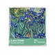 Lens cloth, 15 x 15 cm, Irises, Van Gogh