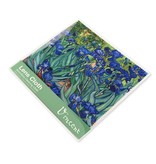 Lens cloth, 15 x 15 cm, Irises, Van Gogh