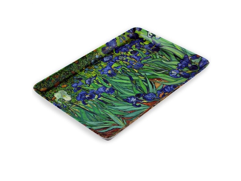 Mini plateau, 21 x 14 cm, Les Iris, Van Gogh