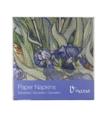 Paper Napkins, Irisses, Van Gogh