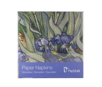 Serviettes papier, Iris, Van Gogh