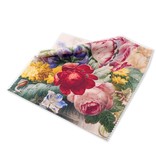 Lens cloth, 15 x 15 cm, Flowers, Henstenburgh