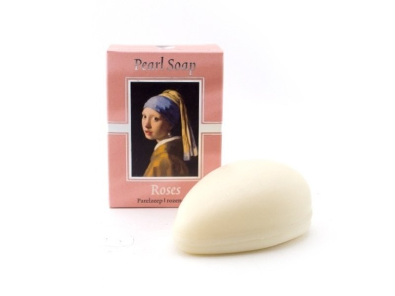 Soap, single bar, Girl with the pearl earring, Vermeer