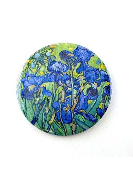 Espejo de bolsillo, Ø 80 mm, iris, Van Gogh