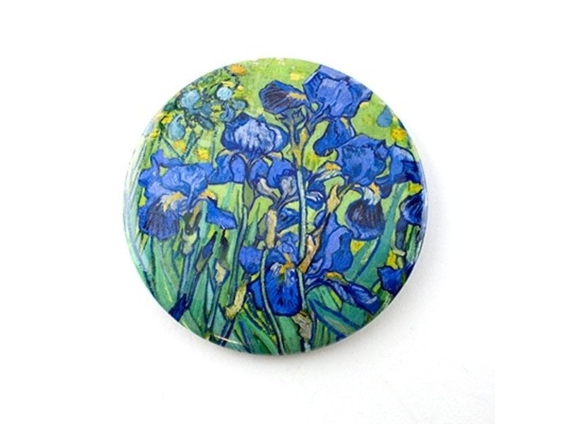 Pocket Mirror, Ø 80 mm, Irisses, Van Gogh