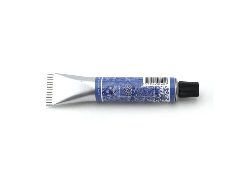 Stylo pour tube de peinture, carreaux bleus de Delft