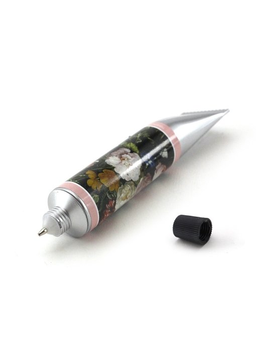 Paint tube Pen, Stil life of flowers, De Heem