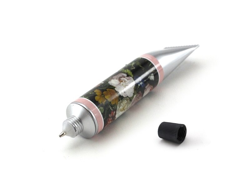 Paint tube Pen, Stil life of flowers, De Heem