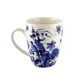 Taza con pájaros azules de Delft Rijksmuseum