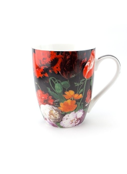 Mug , De Heem, Vase with Flowers