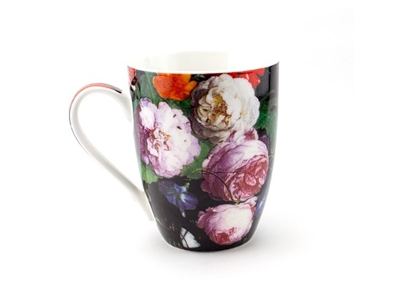 Mug , De Heem, Vase with Flowers