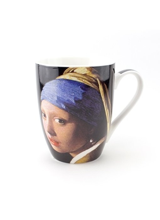 Tasse, Jeune fille à la perle, Vermeer