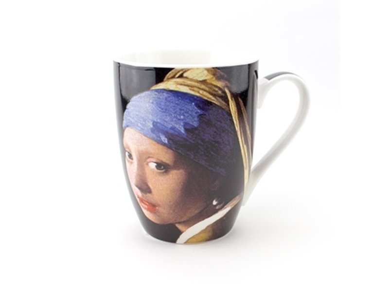 Becher, Mädchen mit einem Perlenohrring, Vermeer