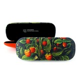 Spectacle Box with lenscloth W, Schlesinger, Strawberries