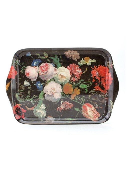 Mini tray, 21 x 14 cm, Flower still life, De Heem