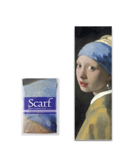 Écharpe, Vermeer, fille à la boucle d'oreille perle, Johannes Vermeer