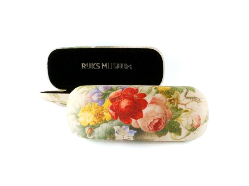 Funda de gafas, Flores en florero de vidrio, Henstenburgh