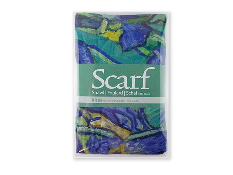 Scarf, Vincent van Gogh , Irises