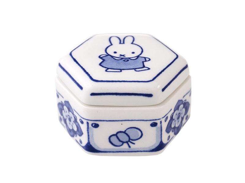 Delft blue toothbox Miffy