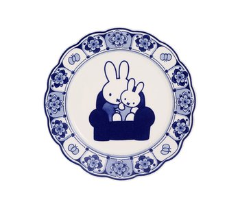 Assiette Delft bleu, ø 22 cm, Miffy