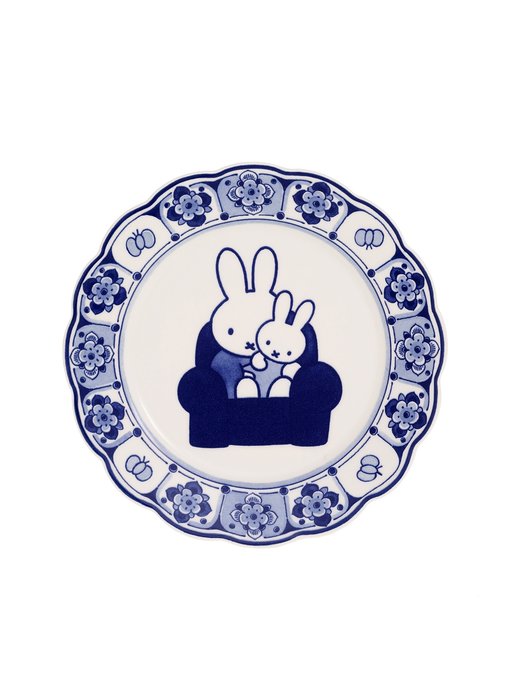 Assiette Delft bleu, ø 22 cm, Miffy