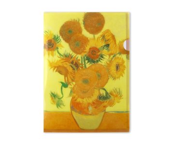 Filesheet A4, Sunflowers, Van Gogh