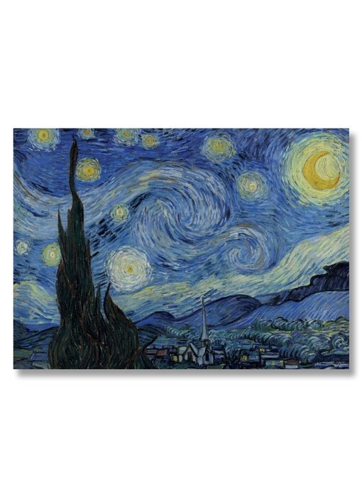 Cartel, 50x70, Noche estrellada, Van Gogh