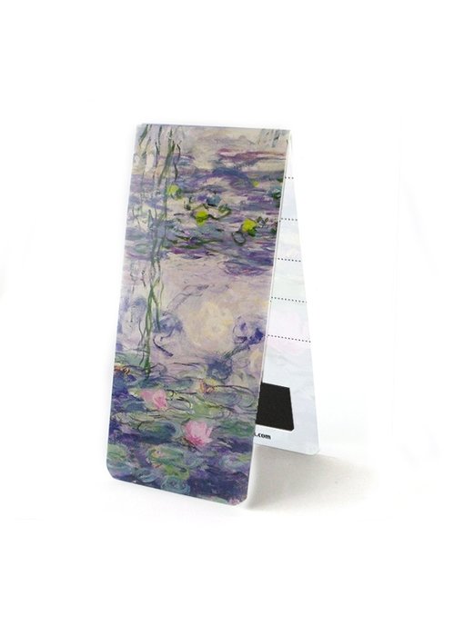 Magnetic Bookmark, Monet, Water Lilies