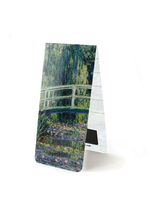 Magnetic bookmark, Monet, Japanese bridge