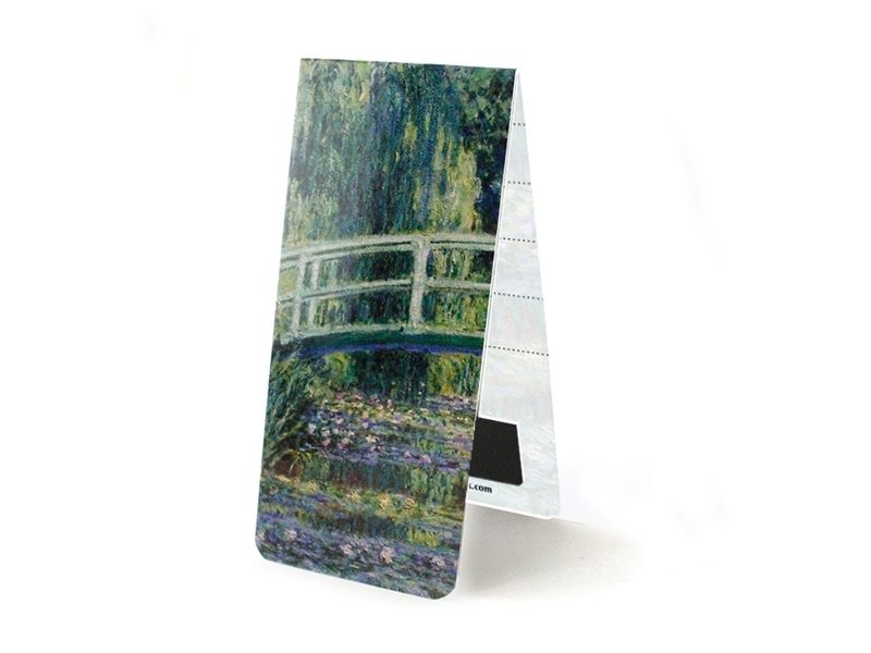 Magnetisches Lesezeichen , japanische Brücke, Monet