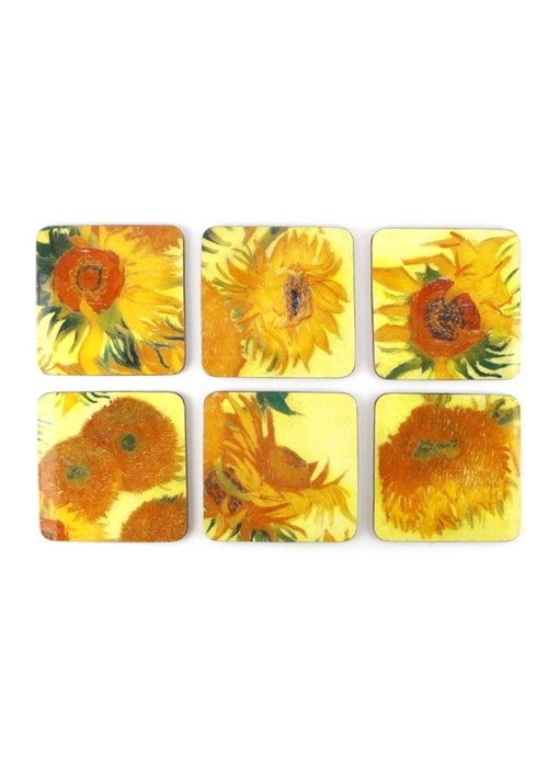 Coasters , Sunflowers, Van Gogh